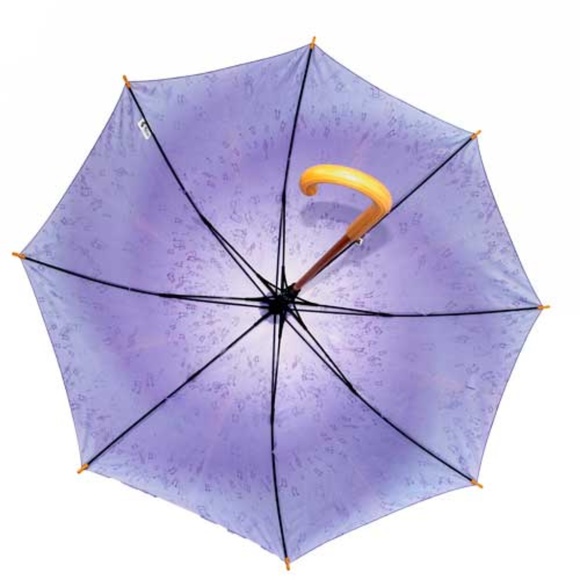 Purple Rain Musical Galaxy Umbrella - Picture 6 of 8